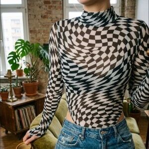 Badinka Racer Mesh Bodysuit